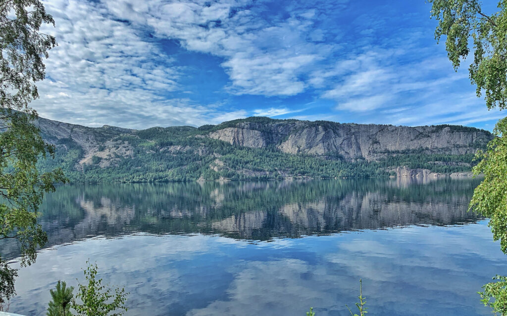 Somewhere in the middle of Norway